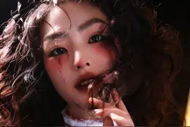 万圣节主题妆容：确认过眼神，是让你心动的可爱鬼图片