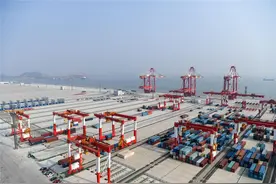 VR虚拟游览洋山深水港，看名不虚传的“基建狂魔”创造奇迹图片