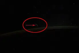 ​不明飞行物越来越多？国际空间站拍到发光飞行器，大家又吵起了图片
