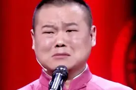 春晚结束，小岳岳为何在后台痛哭流涕？图片