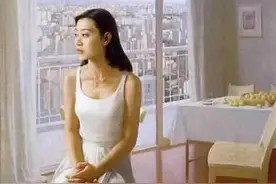 央美教授的超写实女体油画欣赏图片