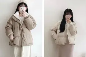 15套微胖、小个子棉服穿搭，照着穿人见人夸图片