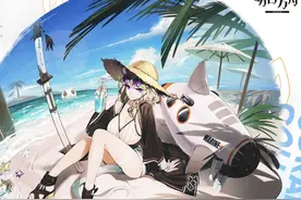 明日方舟：4星干员宴泳装皮提前偷跑，飞机玩偶实在太大了图片
