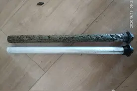 自己动手，18元更换热水器镁棒+排污图片