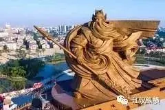 关公雕像搬何处？监利华容古道最相宜图片