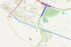 出行提醒｜航天大道三岔口南路路口实行半封闭施工图片