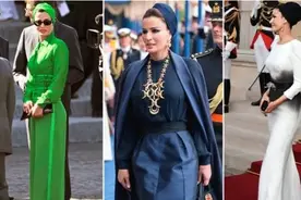 中东贵妇才是真壕！出门穿高定爱马仕堆满屋，到北京1小时花3万图片