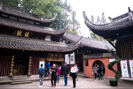 成都香火最旺的寺庙，至今1400多年历史，长江上下游四大禅林之首图片