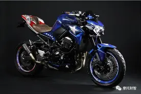 KAWASAKI Z900 全新改色—美国队长图片