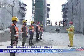 安龙：平桥水库枢纽工程建设快速推进图片