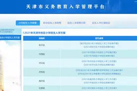 天津各区小学招生方案公布！附招生政策问答图片