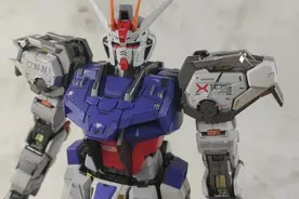 高达模型秀：以骨架见长，实现男人的梦，1/60完美强袭图片