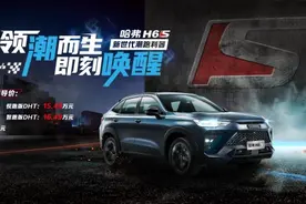 颜值与实用兼备 提供两种动力 哈弗H6S领潮上市 售价13.89万起图片
