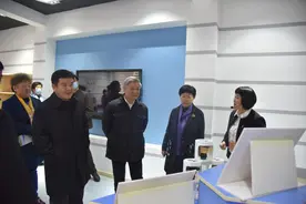 中华职业教育社领导莅临学校指导创新创业工作图片