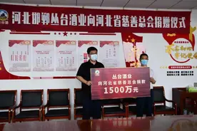 河北邯郸丛台酒业向河北省慈善总会捐赠善款1500万元用于公益事业图片