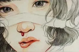 日本女画家画出女人的“痛苦”，男画家画不了，女同胞不忍看图片