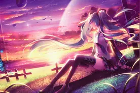 人气歌手初音未来人美声甜超清壁纸图片