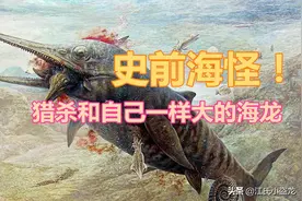 远古凶猛海怪，猎物竟和自己一样大图片