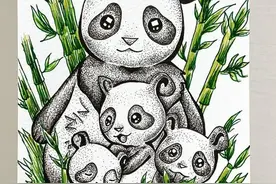 这几张黑白线描记得用针管笔画，不然你画不好！信不信？图片