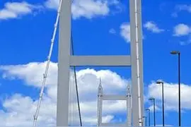连接广州市南沙区与东莞市虎门镇的跨海大桥——虎门大桥图片