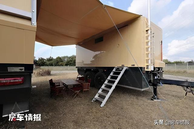 德国MAN卡房车车主敢这么玩？7米厢体，内藏一室一厅和电焊机
