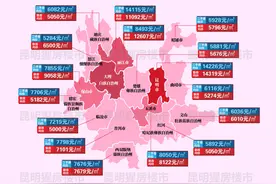 云南16个城市房价地图出炉，看看你家房价是多少？图片