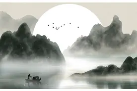 烟波钓徒     逍遥人生——四年级古诗《渔歌子》名师品读图片