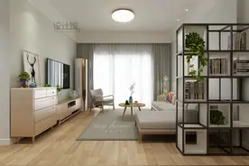 沙发旁边的位置，除了放边几，还能如何布置设计？图片