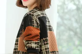 这就降温了中年妈妈新款棒球夹克服，宽松加肥180斤也能穿图片