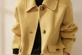 臃肿的羽绒服早不兴，这些“名媛风”外套才是秋冬季新宠，特洋气图片