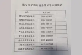 战疫丨注意！今天18时起，雅安这些高速公路出口实施临时交通管制图片