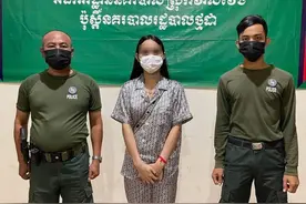 柬埔寨美女被贩卖到中资公司，被警方救出图片