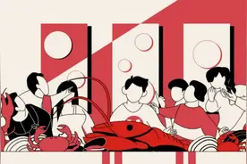 “龙虾上云”图片