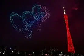 震撼！这一幕幕闪耀广州夜空图片