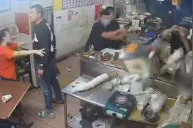 恶性案件频传，黑衣人棒砸云林豆浆店，网友叹：台湾治安怎么了图片