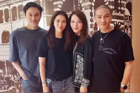 丁子峻约张智霖夫妇聚餐，神秘太太不输袁咏仪，“大仙”胡子花白图片