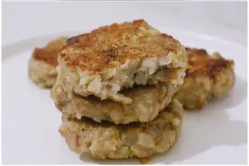 莲藕还在炒着吃吗？不如做香煎藕饼，香酥爽脆，秋季吃它正当时图片