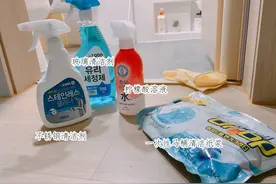 瞧瞧家居达人的卫生间清洁“妙法”，仅凭单手操作，搞定全部卫生图片