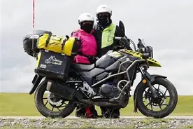 暖！黄石64岁骑士带着老伴摩旅全国图片