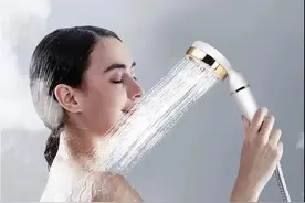 增压净水二合一的沐浴花洒，出水够强劲，洗澡才够酣畅淋漓图片