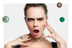 超模Cara Delevingne 因代言迪奥遭网友嫌弃图片