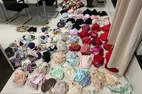 慎入！现场查获716条内裤、44件内衣、5双丝袜？这个“内衣大盗”被抓了！图片
