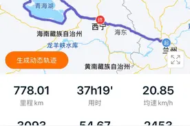 8月由兰州出发环青海湖骑行图片
