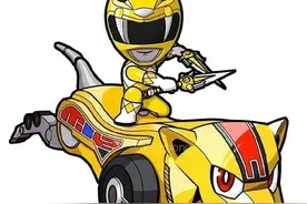 超Q的五色恐龙战队队员与佐德图片