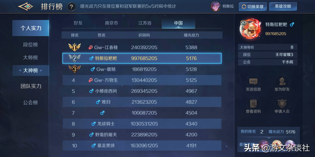 《曙光英雄》：刮痧？不存在！国服前三从零开始教你玩转特斯拉