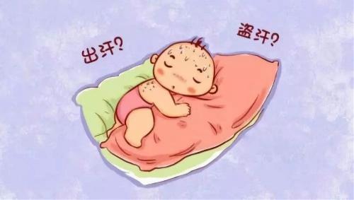 宝宝夜晚睡觉老是出汗呢?妈妈们请小心这两种病!