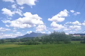 蔚蓝的天空图片