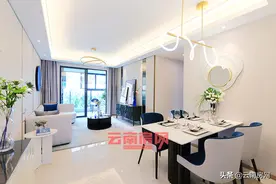 89㎡三开间朝南+双卫，西市这个“全能户型”完虐昆明99%小户型图片