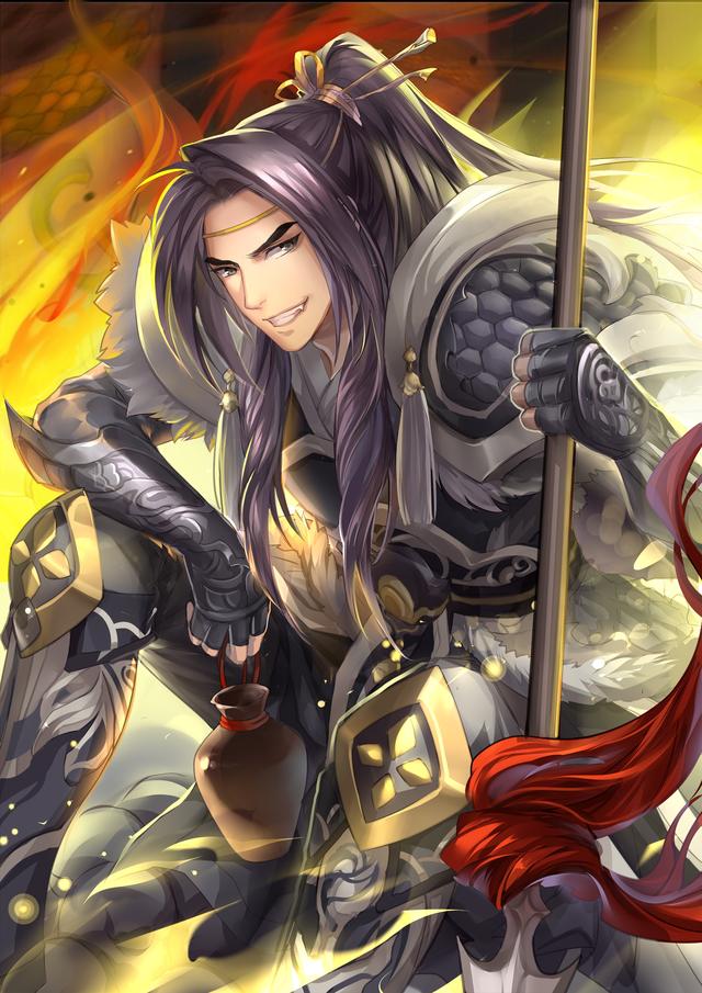 唯美国漫风格《三国罗曼史》游戏卡牌高清原画 女性版三国人物欣赏