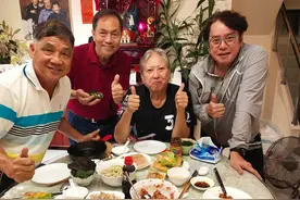 洪金宝近照罕见曝光，面容苍老身体暴瘦，引粉丝担心图片